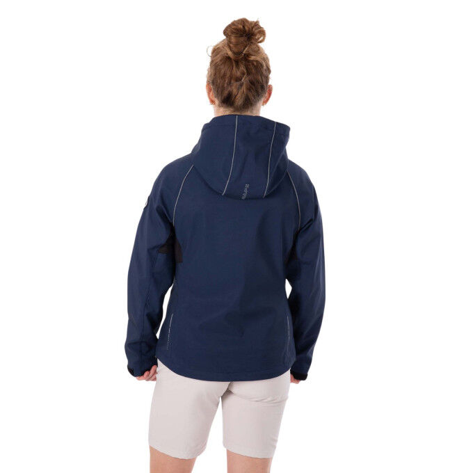 Chaqueta softshell para mujer Aulp Betsy - Navy: protección y comodidad al aire libre