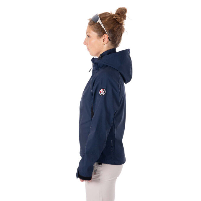 Giacca softshell da donna Aulp Betsy - Navy: protezione e comfort all'aria aperta