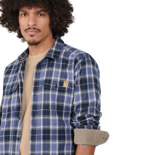 Camisa para hombre Sun Valley Aomi ML - Estilo deportivo a cuadros