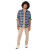Sun Valley Aomi ML Men's Shirt - Sportswear style with check pattern