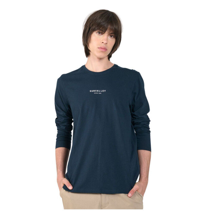 Sun Valley Cabao Men's Long Sleeve T-Shirt: Comfort and Sustainable Style