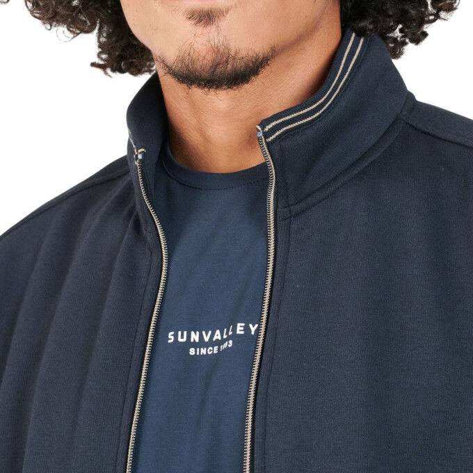 Herren-Sweatshirt mit Reißverschluss Sun Valley Loubec: Komfort und lässiger Stil