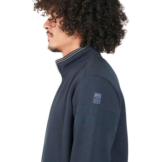 Sun Valley Loubec Men's Zip-Up Sweatshirt: comfort and casual style