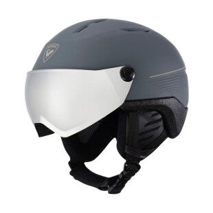 Fit Visor IMPACTS Grigio – Casco da sci con visiera fotocromatica