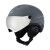 Fit Visor IMPACTS Grigio – Casco da sci con visiera fotocromatica