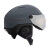 Fit Visor IMPACTS Grigio – Casco da sci con visiera fotocromatica