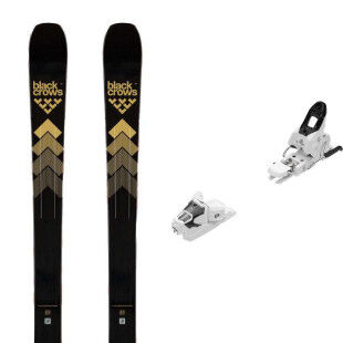Pack de skis Black Crows JUSTIS + fix : Couleur - Gold, Taille des skis - 183