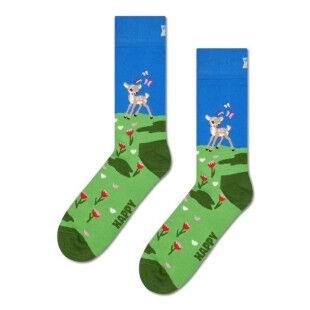 Deer Sock – Natürliche und bequeme Socke mit Hirschmotiv