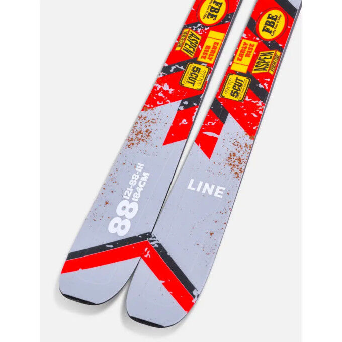 Line OPTIC 88 Skis – Precision and performance on the slopes