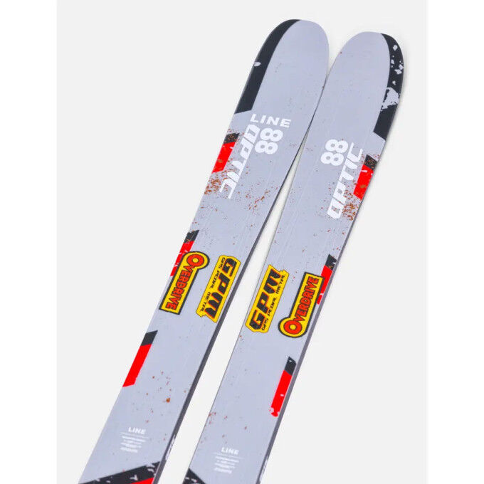 Line OPTIC 88 Skis – Precision and performance on the slopes