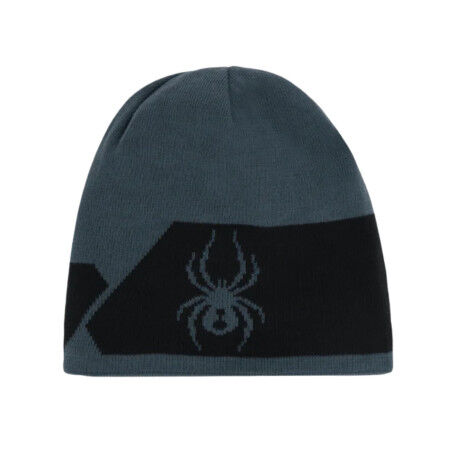 Spyder Shelby Slate Blue Men's Beanie – warmth and responsible style