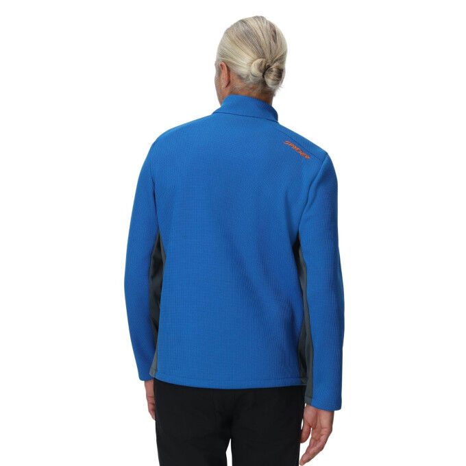 Fleecejacke mit 1/2 Reißverschluss für Herren Spyder Bandit – Kobalt | Stil & Leistung in den Alpen