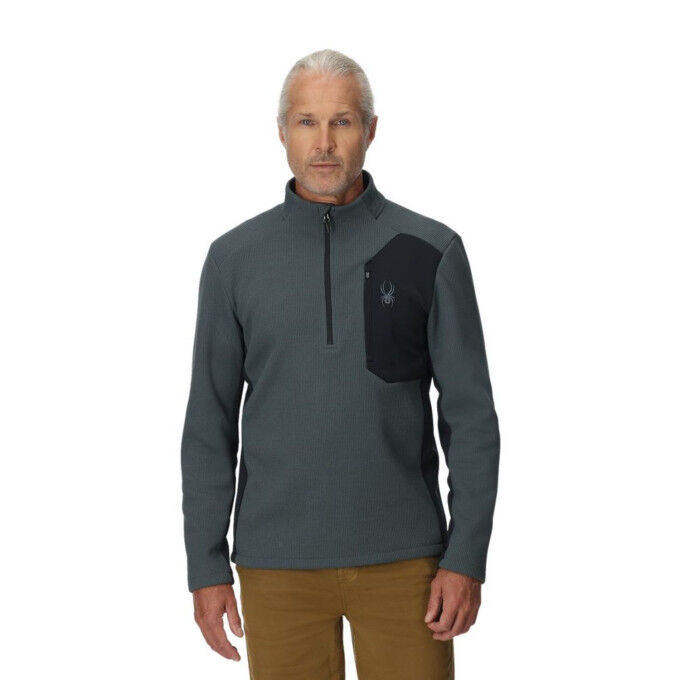 Sudadera polar Spyder Bandit con cremallera 1/2: comodidad y rendimiento técnico en la montaña