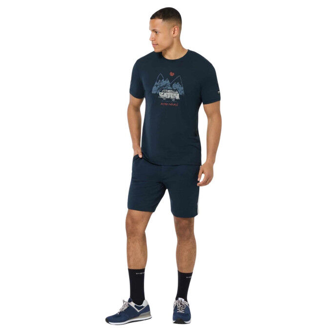 T-shirt Super.Natural Dolomites Homme – confort et style en laine mérinos