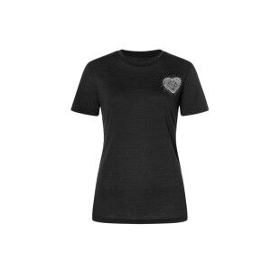 Damen-T-Shirt Little Heartwood: Leichtigkeit und Komfort aus Merinowolle