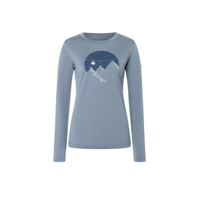 Camiseta Super.Natural Gondola para mujer: comodidad y elegancia en la montaña