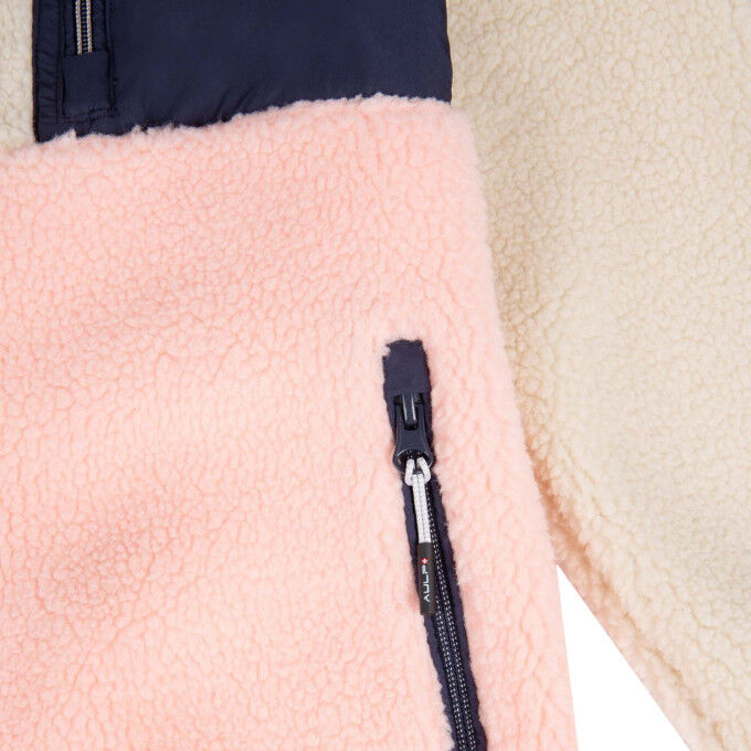 Veste polaire garçon Aulp Tiger : chaleur et style sherpa