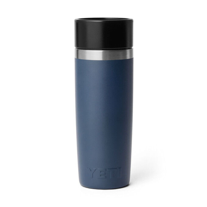 Yeti Rambler® 16 oz Navy: your sturdy and practical travel bottle