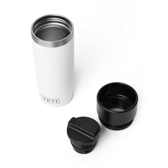 Yeti Rambler® 16 oz - White: sturdy and practical travel bottle