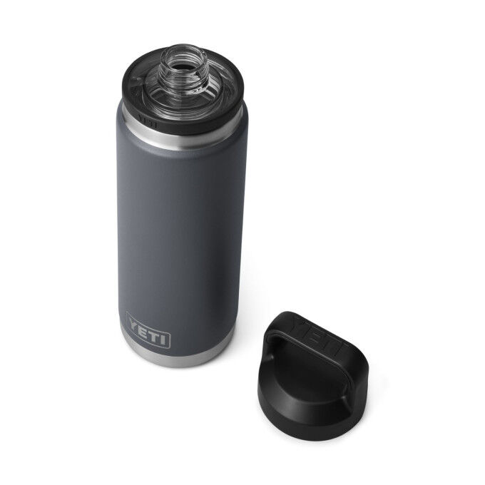 Yeti Rambler® 26 oz - Charcoal: botella isotérmica resistente y hermética