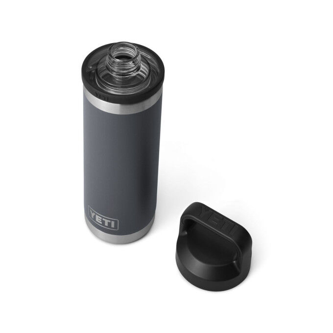 Yeti Rambler® 18 oz (532 ml) Charcoal: botella hermética e isotérmica