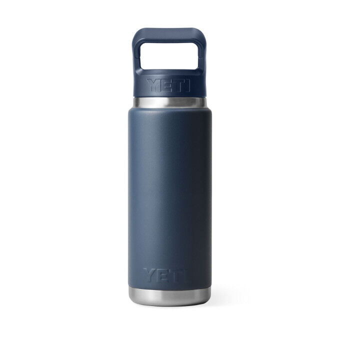 Yeti Rambler® 26 oz- Navy: botella isotérmica con tapón con pajita