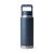 Yeti Rambler® 26 oz - Navy: insulated bottle with straw lid