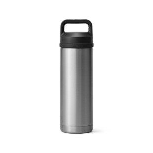 Yeti Rambler® 18 oz, Stainless Steel - Hydratation pratique et durable