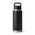 Yeti Rambler® 36 oz (1 l) Negro: hidratación resistente y duradera