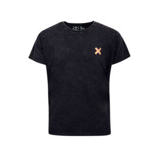 Men's X-Hit T-shirt – Full Black: vintage style and ethical comfort