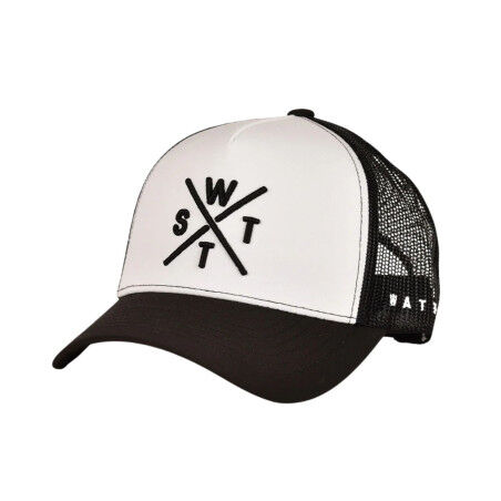 Watts Tribe Mix Black & White Cap: unisex style and comfort