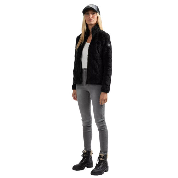 Veste sherpa Femme Sun Valley Dabern – chaleur, douceur et style cocooning