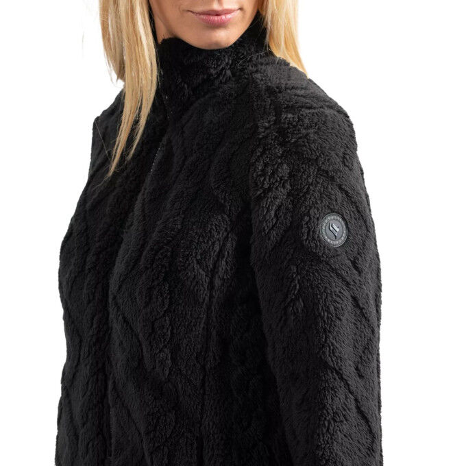 Veste sherpa Femme Sun Valley Dabern – chaleur, douceur et style cocooning
