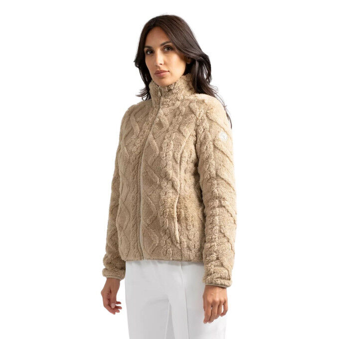 Chaqueta sherpa para mujer Sun Valley Dabern: calidez, suavidad y estilo acogedor