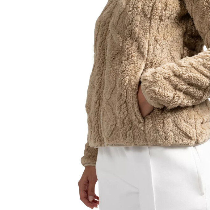 Sun Valley Dabern Women's Sherpa Jacket – warmth, softness, and cozy style