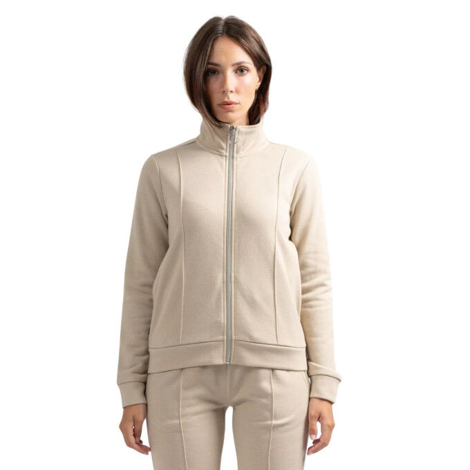 Sweat zippé Femme Sauge - Iconique - Made in France