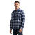 Camisa para hombre Sun Valley Alkhar - Azul marino oscuro: elegancia informal