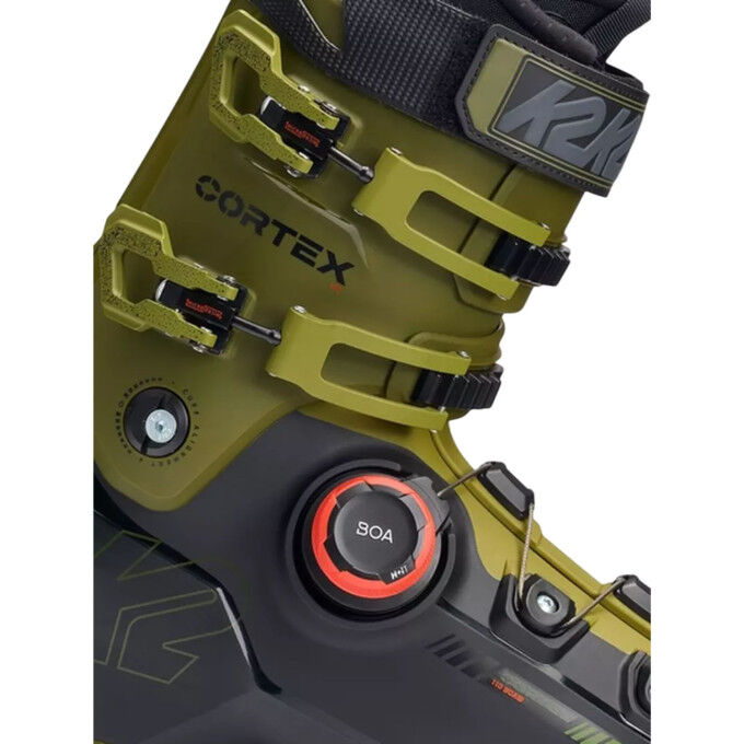 K2 Cortex 110 BOA® – Botas de esquí freeride para hombre, flexión 110