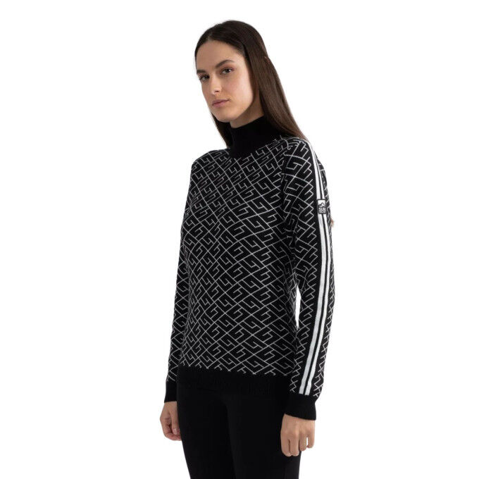 Jersey Sun Valley Ukon para mujer - Negro: calidez, comodidad y estilo deportivo