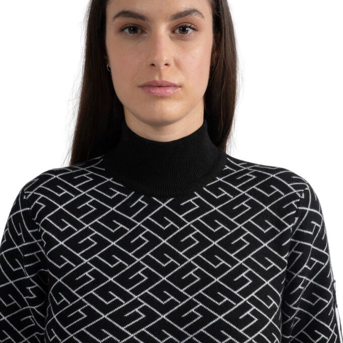 Maglione da donna Sun Valley Ukon - Nero: calore, comfort e stile sportivo