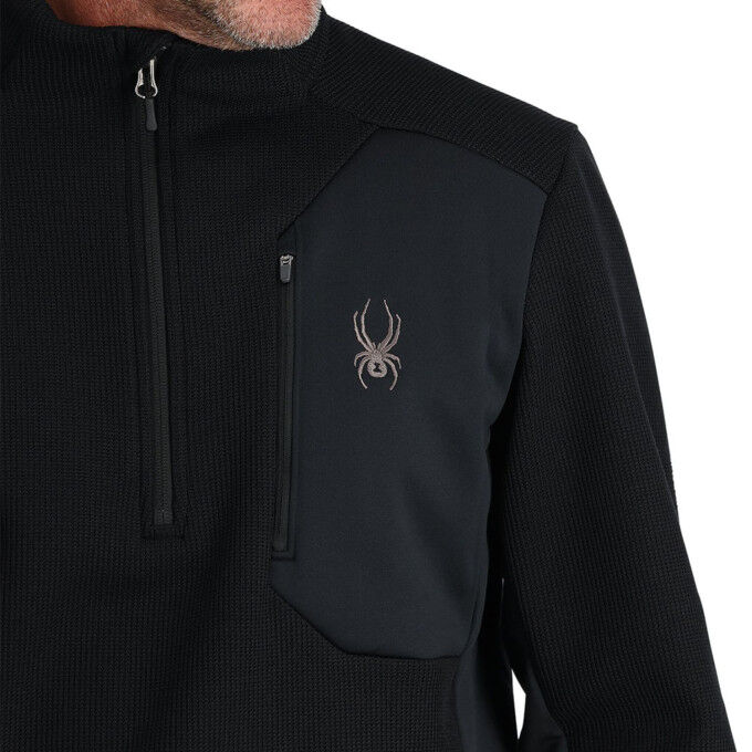 Spyder Bandit Men's 1/2 Zip Sweatshirt: comfort and alpine style
