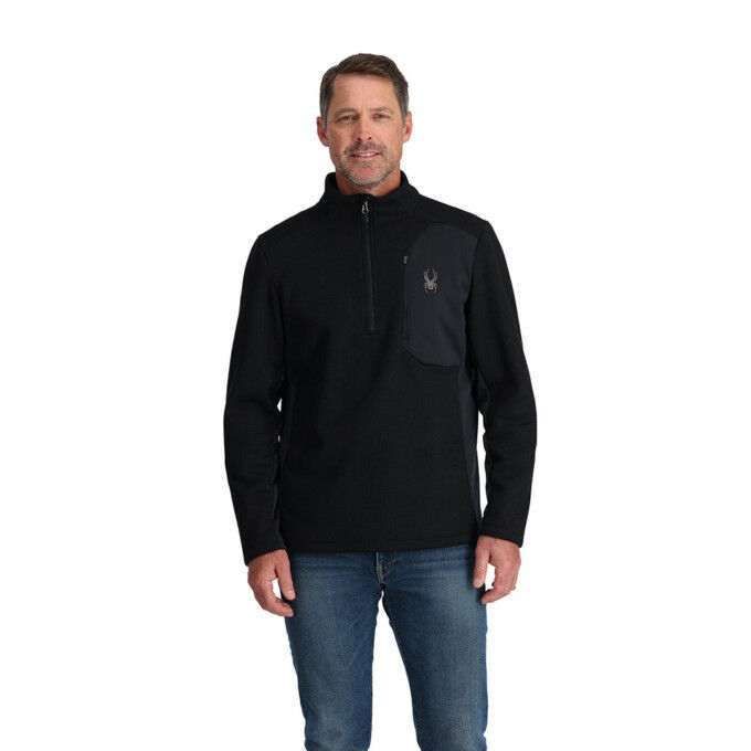 Spyder Bandit Men's 1/2 Zip Sweatshirt: comfort and alpine style