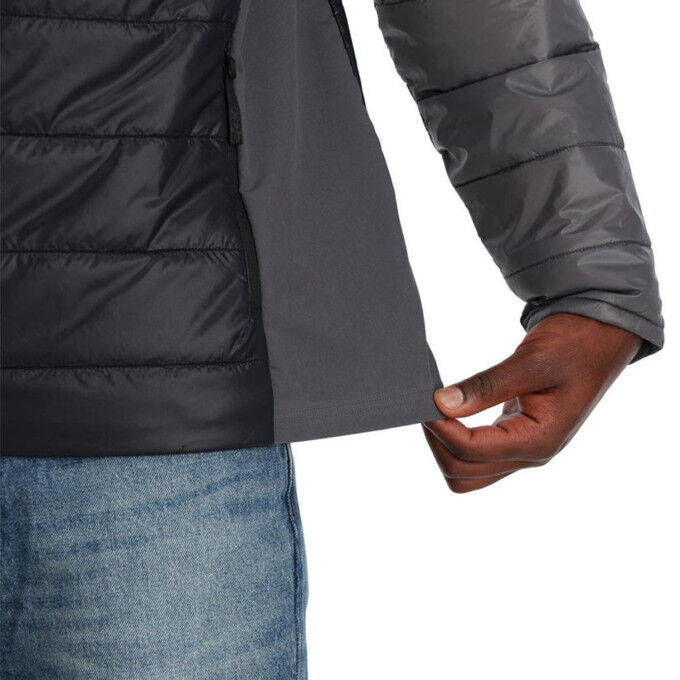 Veste ski Homme Spyder Glissade : chaleur et polyvalence sur piste