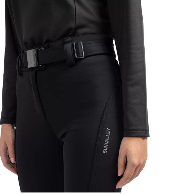 Pantalon fuseau de ski Femme Izalys Noir : style, confort et technicité