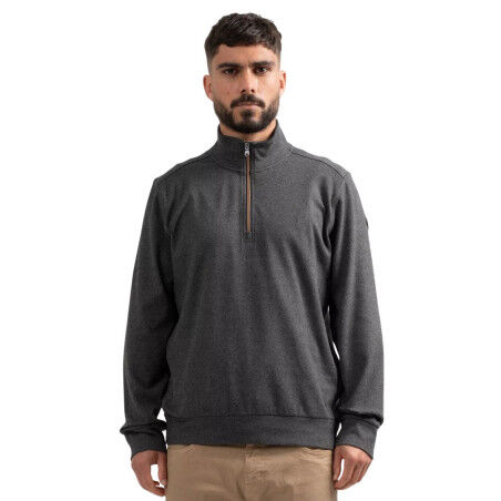 Sun Valley Leck Hombre: elegancia y comodidad en felpa cepillada