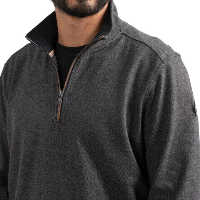 Sun Valley Leck Homme – Élégance et confort en molleton brossé