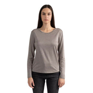 Sun Valley Polesk Women's T-shirt - Chestnut: elegance and winter comfort