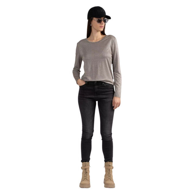 T-shirt Femme Sun Valley Polesk - Chataigne : élégance et confort hivernal