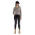 T-shirt da donna Sun Valley Polesk - Castagna: eleganza e comfort invernale