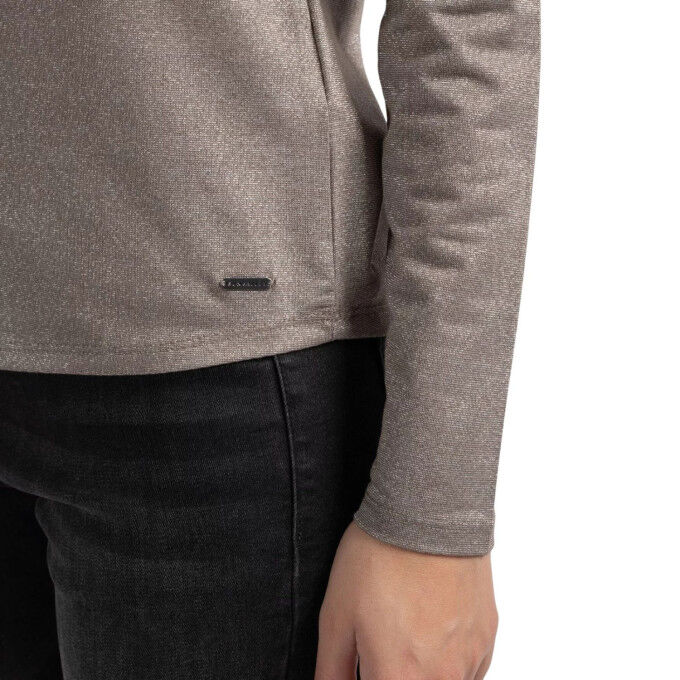 Damen-T-Shirt Sun Valley Polesk – Kastanie: Eleganz und Komfort im Winter